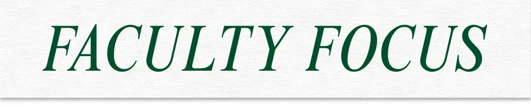 Faculty Focus Newsletter Banner