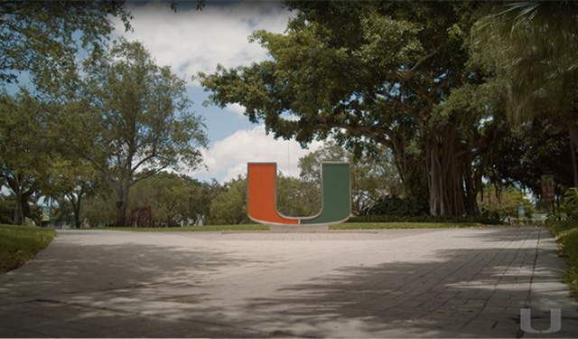 U statue on Coral Gables Campus